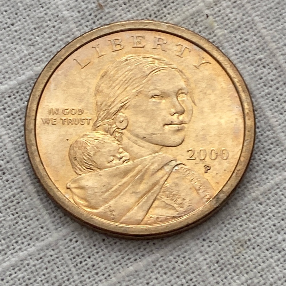 Vintage 2000P Sacagawea One Dollar